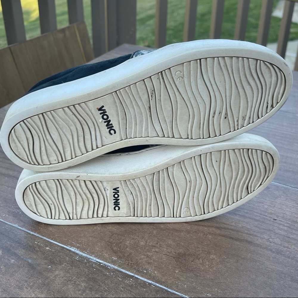 Vionic Splendid Midi Snake Print Loafer Suede - image 5